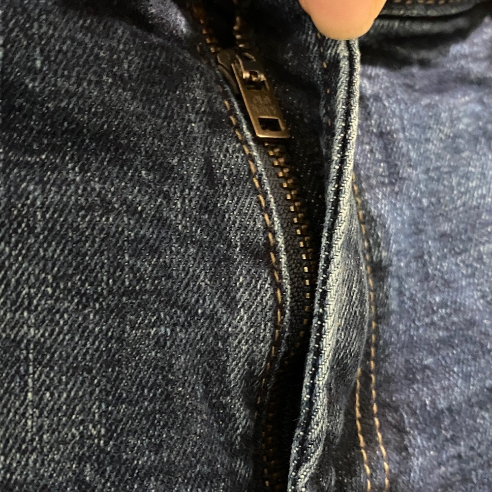 Old Navy Dark Blue Loose Jeans - Picture 3 of 5